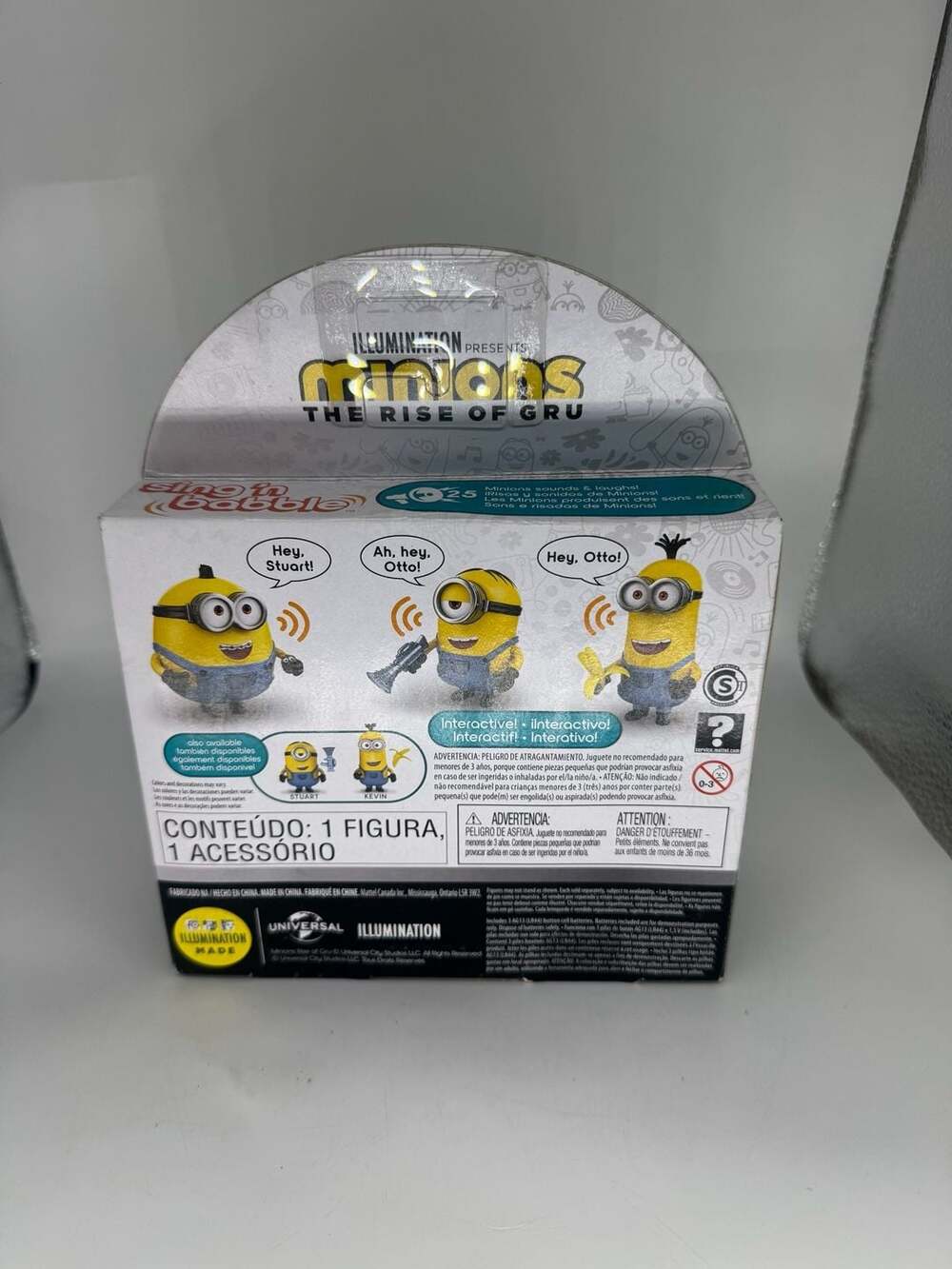 Minions The Rise Of Gru Sing 'N Babble Stuart Interactive Action Figure